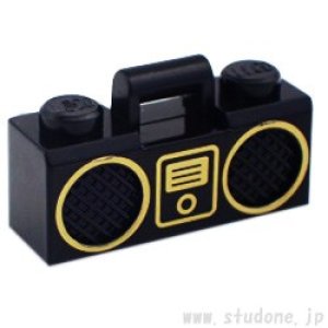 ラジカセ1x3・Type2（ブラック）