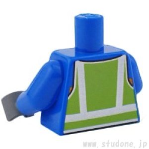 画像2: トルソー（セーフティベスト ライム・リフレクティブ） (2)