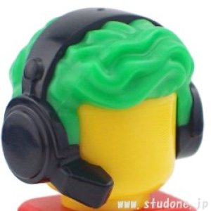 画像2: ヘア430(ブライトグリーン・ヘッドセットマイク付き) (2)