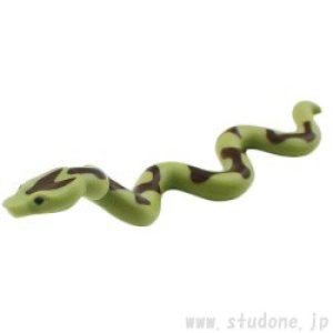 蛇・TYPE2（オリーブグリーン/ダークブラウン パターン）