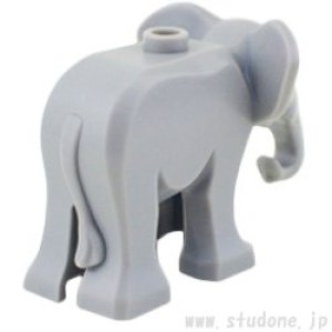 画像2: エレファント ベビー(ライトブルーイッシュグレー) (2)