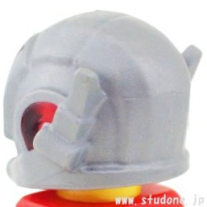 画像2: アントマン ヘルメット(フラットシルバー) (2)