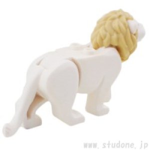 画像2: ライオン(ホワイト) (2)