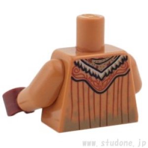 画像2: トルソー（フィーメイル ロープ・ミディアムヌガー・ホリー ブローチ） (2)