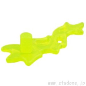 画像2: スライム ブラー・ハンドルL(トランスネオングリーン) (2)