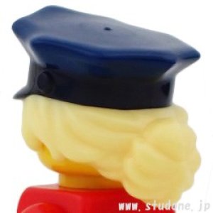 画像2: ヘア(ブライトライトブルー・ポリスハット/ダークブルー/ブラック) (2)