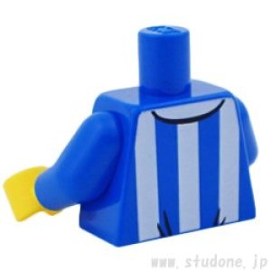 画像2: トルソー（ブルーホワイトストライプ・蝶ネクタイ） (2)