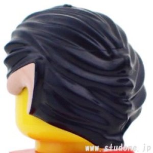 画像2: ヘア39-005(ブラック) (2)