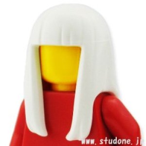 画像1: ヘア37-004（ホワイト） (1)