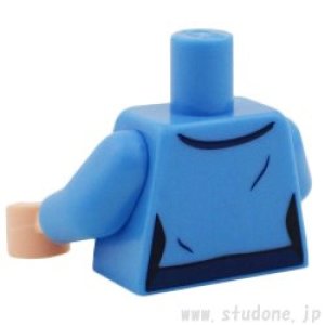 画像2: トルソー(フィーメイル ジャケット・シャツ ダークブルー・ネックレス) (2)