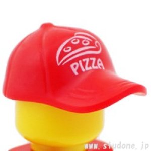 画像2: キャップ(レッド・PIZZA) (2)