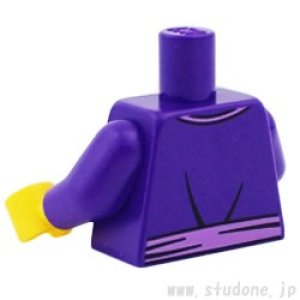 画像2: トルソー(ポストマン/ダークパープル・メールホルン) (2)
