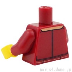 画像2: トルソー(ジャケット ダークレッド/2ポケット・シャツ ライトブルーイッシュグレー) (2)