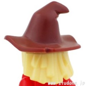 画像2: ヘア(ウィッチ ハット レディッシュブラウン・ブライトライトイエロー) (2)