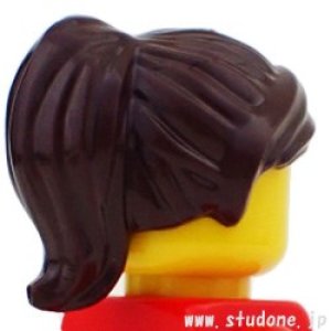 画像2: ヘア14-005（ダークブラウン） (2)