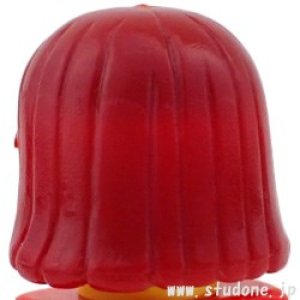 画像2: ヘア2-008(ダークレッド) (2)