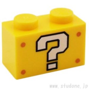 1x2ブロック（クエッション）