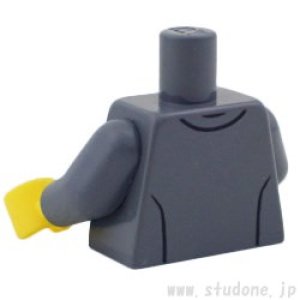 画像2: トルソー（スーツ ダークブルーイッシュグレー・タイ レッド・ピンマイク） (2)