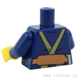 画像2: トルソー（シャツダークブルー・ハーネス・レンチ） (2)