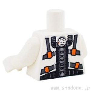 画像2: トルソー(スペーススーツホワイト・オレンジ) (2)