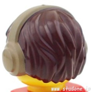 画像2: ヘア31-4（ダークブラウン・ヘッドホン） (2)