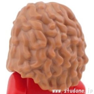 画像2: ヘア212(ミディアムヌガー/ダークオレンジヘッドバンド) (2)