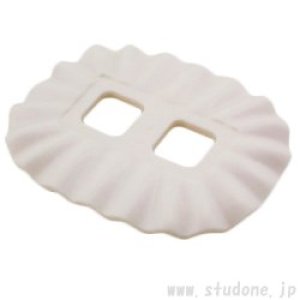 画像2: プラスチック スカート・フリル（ホワイト） (2)