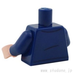 画像2: トルソー(ジャケット ダークブルー ジッパー・シャツ サンドブルー) (2)