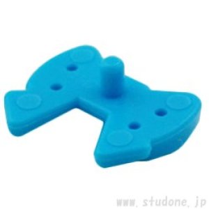 画像2: フレンズ・ヘアーリボン・ピン(ミディアムアジュール) (2)