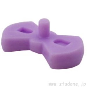 画像2: フレンズ・リボン・ピン（ラベンダー） (2)