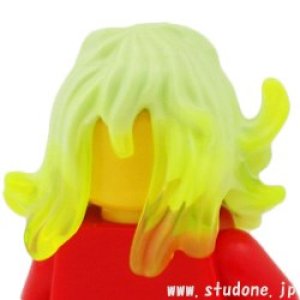 画像1: ヘア336（イエローウイッシュグリーン/トランスネオングリーン） (1)
