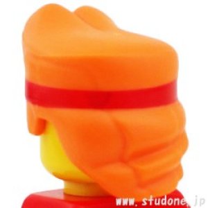 画像3: ヘア286(オレンジ・レッドバンド) (3)