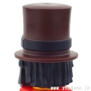 画像2: ヘア(ブラック・ダークブラウン ハット・ゴーグル) (2)