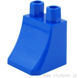 画像2: スカート・ローワーボディ(ブルー・フラワー) (2)