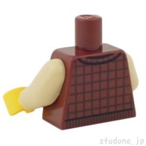 画像2: トルソー（カーディガンセーター レディッシュブラウン・ボウタイ タン） (2)