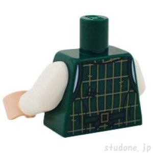 画像2: トルソー(チェック ベストダークグリーン) (2)