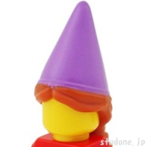 画像2: ヘア(ダークオレンジ・ミディアムラベンダーコーン) (2)