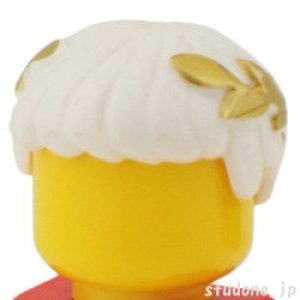 画像2: ヘア142(ホワイト・月桂樹・花輪) (2)