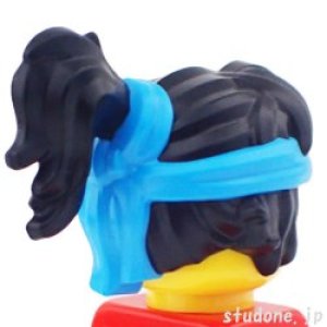 画像2: ヘア133(ブラック・ヘアバンド ダークアジュール) (2)