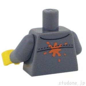 画像2: トルソー（ジャケット ダークブルーイッシュグレー・ペイント ライム） (2)