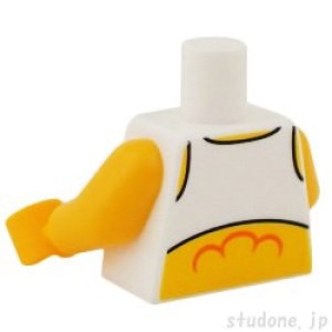 画像2: トルソー(タンクトップ ホワイト・EGGS-TREME!) (2)