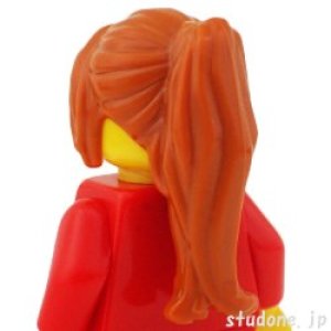 画像2: ヘア7-001(ダークオレンジ) (2)