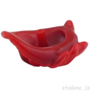 画像3: フェドーラ・アタッチメントピンタイプ(ダークレッド) (3)