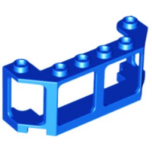 ウィンドウ2x6x2トレイン/フロントパネル（ブルー）