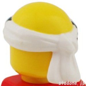 画像2: 鉢巻・坊主（ホワイト/ブラック） (2)