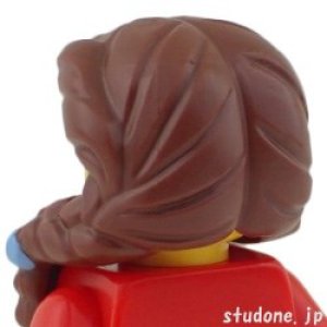 画像2: ヘア270(レディッシュブラウン・ブライトライトブルー リボン) (2)