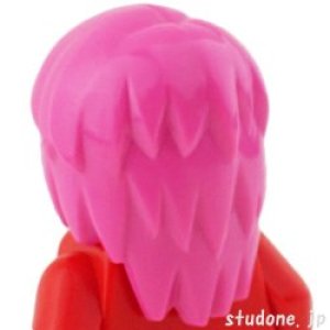 画像2: ヘア23-001（ダークピンク） (2)