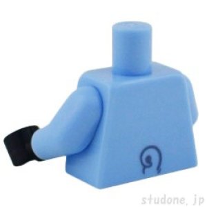 画像2: トルソー（ブライトライトブルー・ボウタイ レッド/ホワイト） (2)