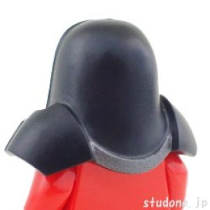 画像2: ローナン・ザ・アキューザー フード/ショルダーパッド(ブラック/パールダークグレー トリム) (2)