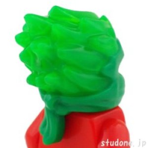 画像2: 忍者頭巾・TYPE5(グリーン/エネルギーエフェクト トランスブライトグリーン) (2)